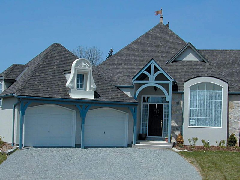 New home with exterior wall SIPs. Built by Gatta Homes, Niagara-on-the-Lake